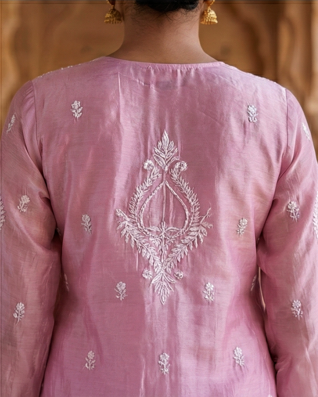 Begum Mulchanderi Readymade Suit Set