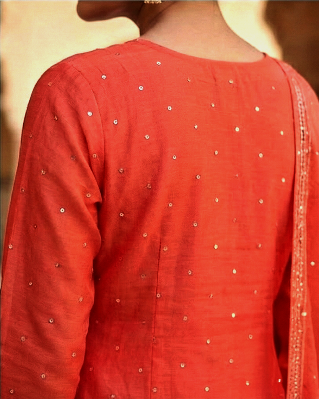 Nazaarat Mulchanderi Unstitched Suit With Mukaish Work