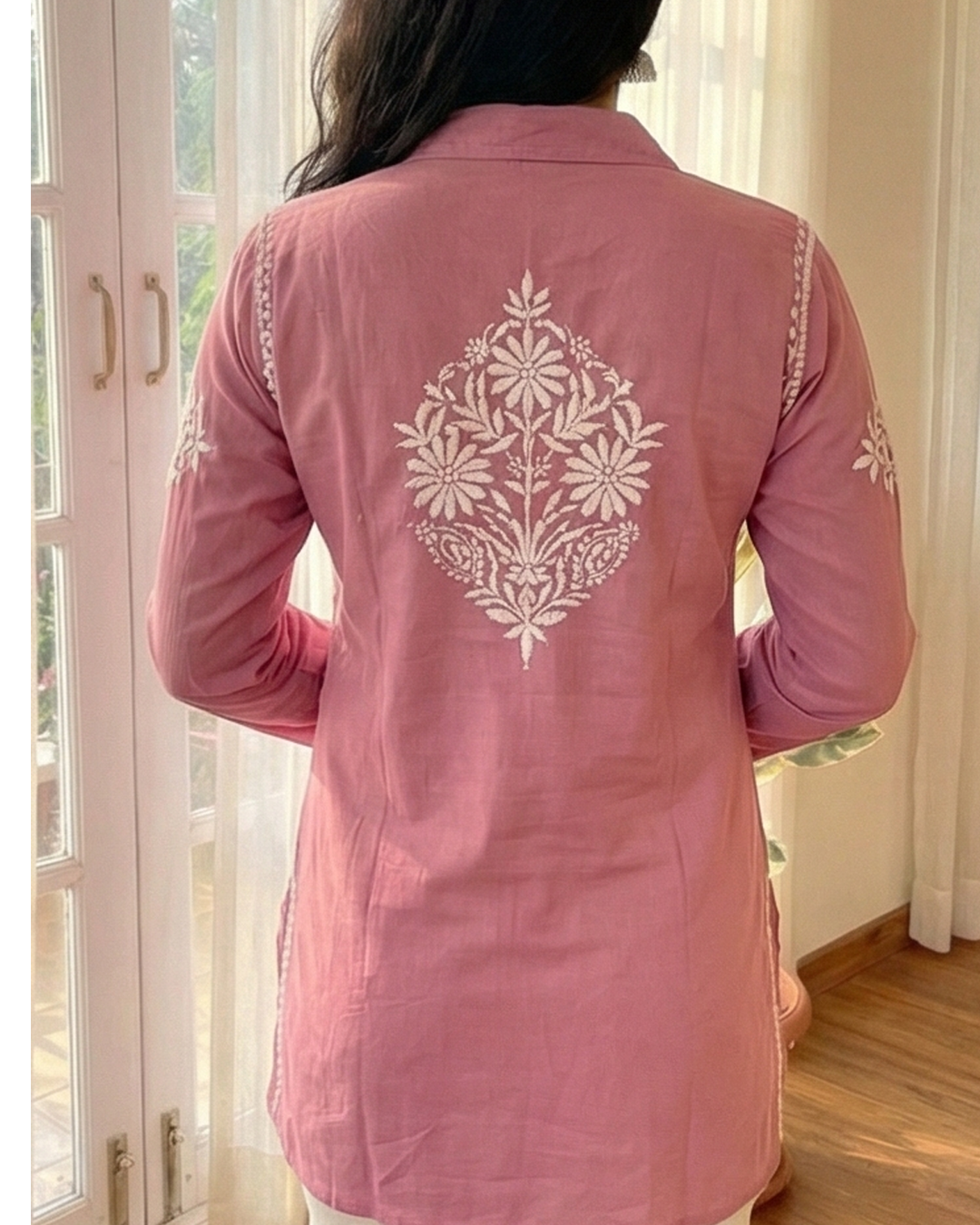 Dusk Pink Modal Shirt