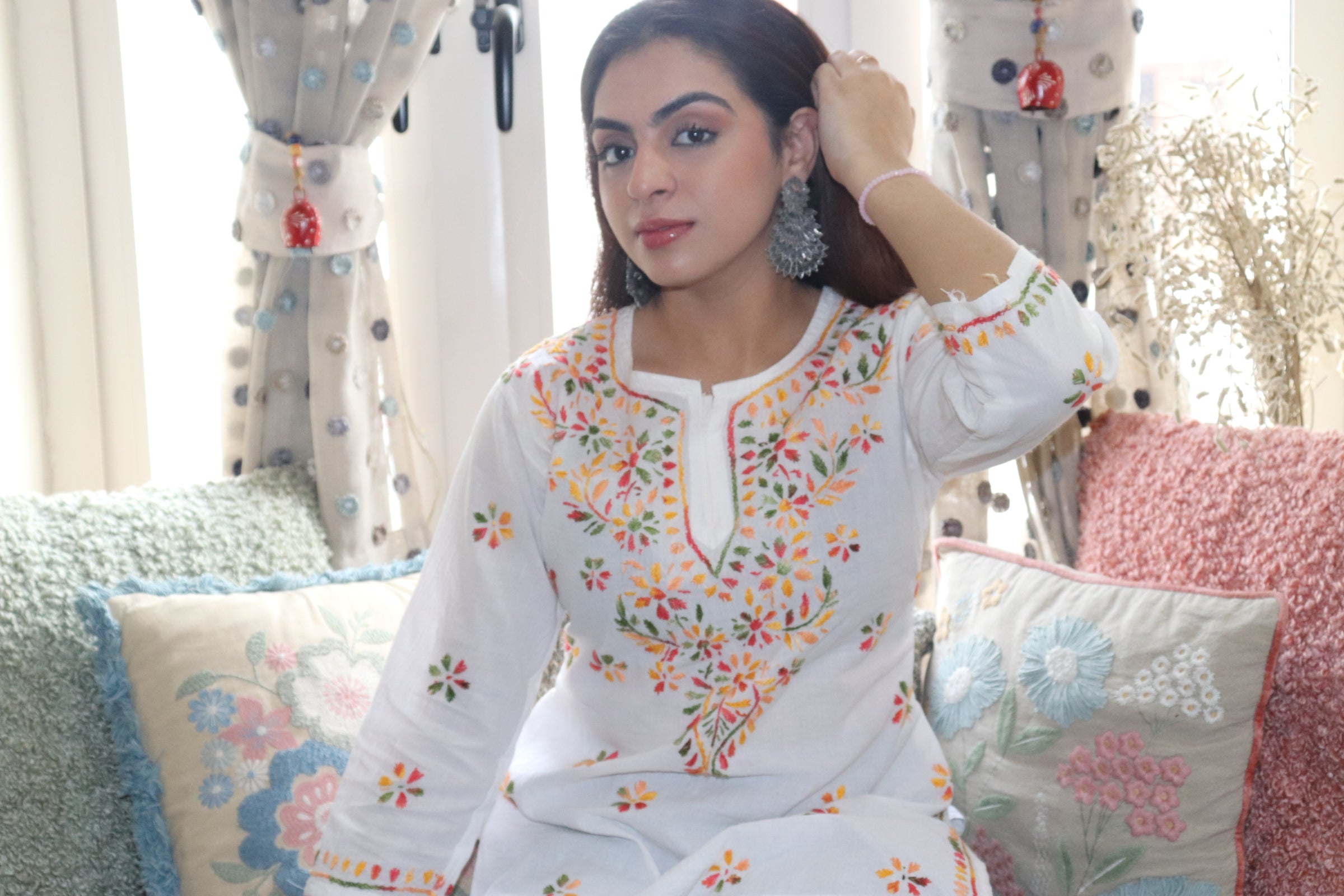 Multicolor Short Top