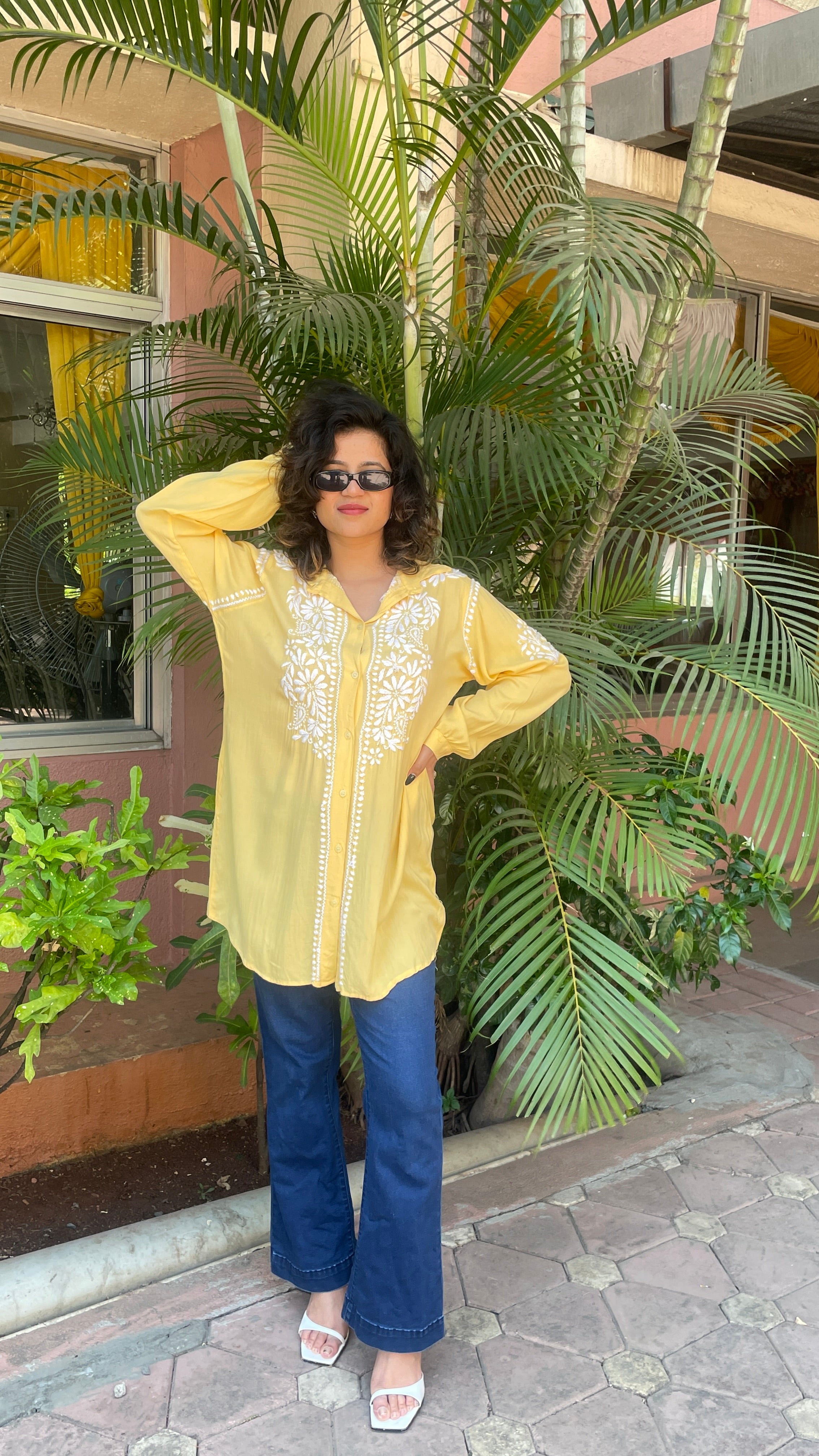 Yellow Modal Shirt