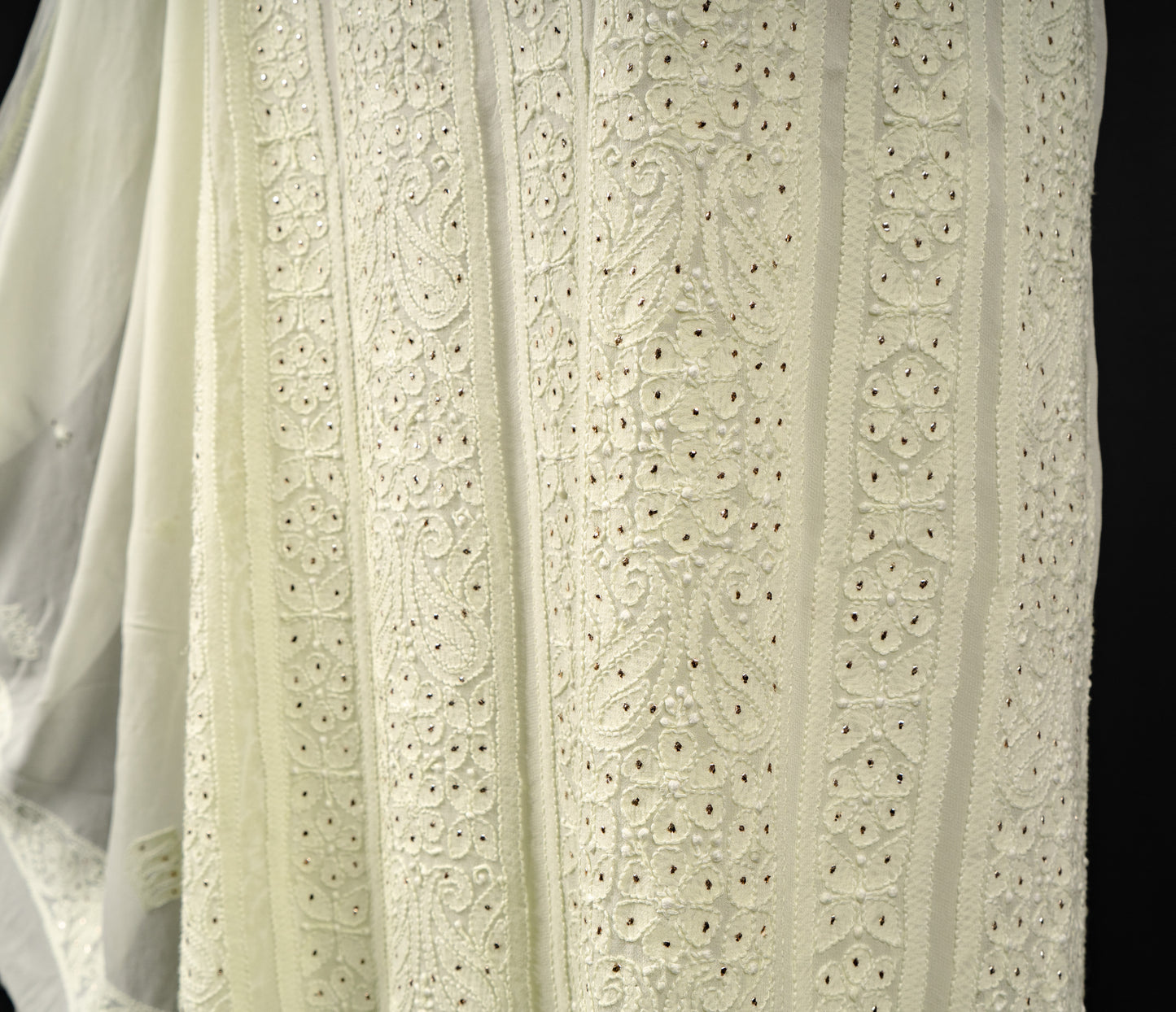 Lemon Yellow Chikankari Suit Set