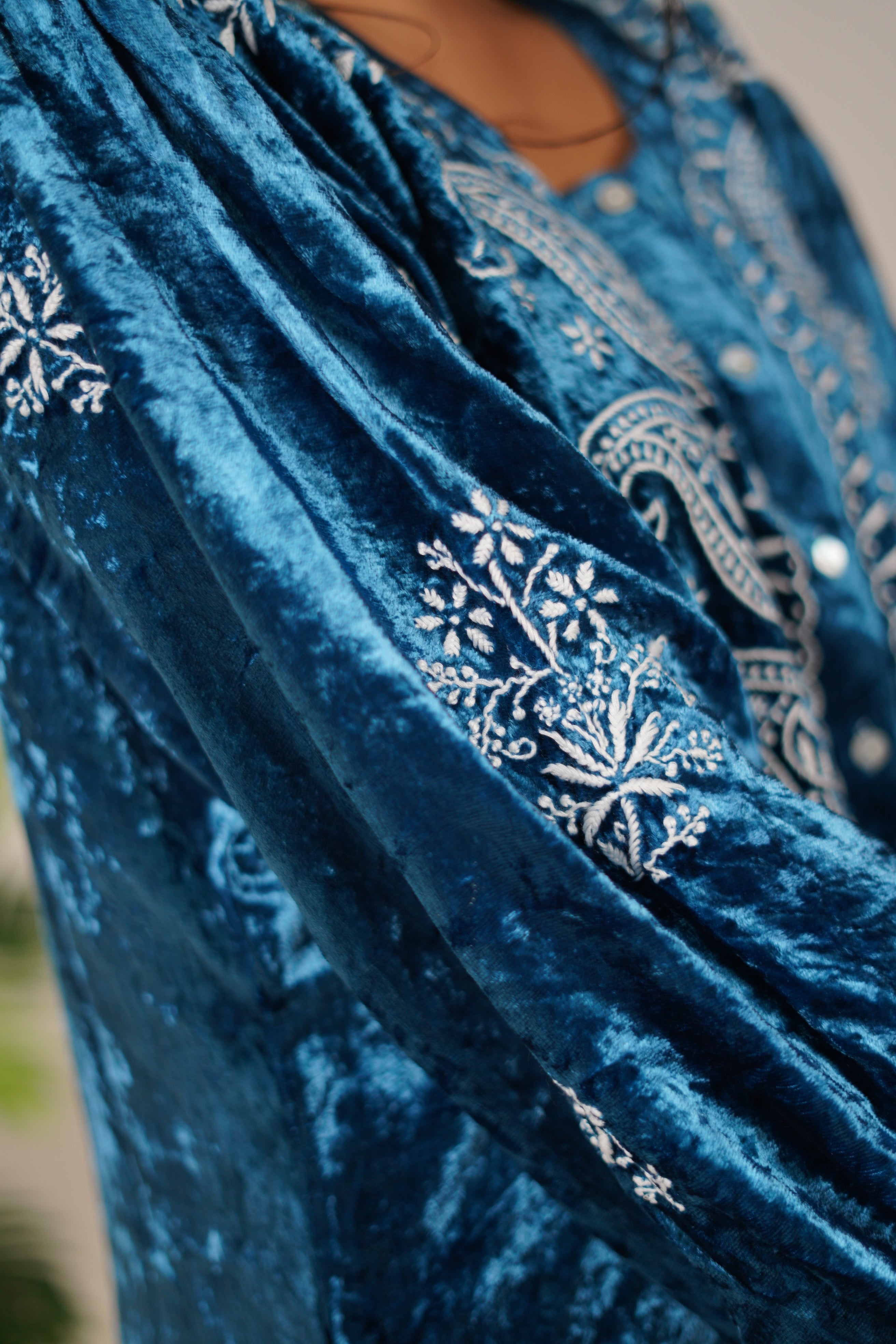 Chikankari Co-ord set and Kaftan