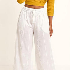 Muslin Palazzo Pant With Lining