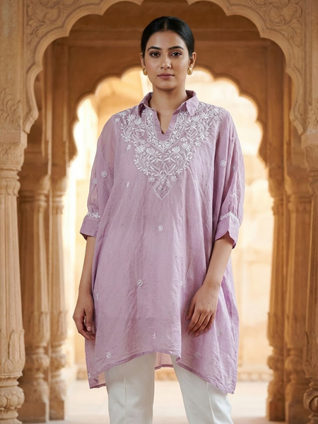 Mulchanderi Kaftan