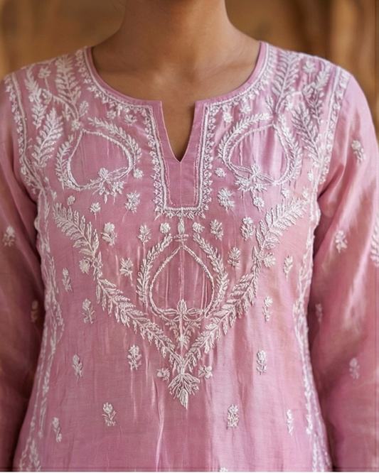 Begum Mulchanderi Readymade Suit Set