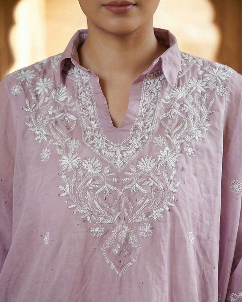 Mulchanderi Kaftan