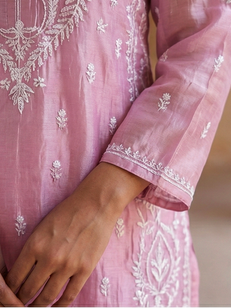 Begum Mulchanderi Readymade Suit Set