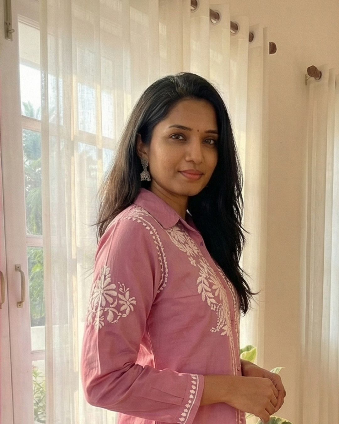 Dusk Pink Modal Shirt