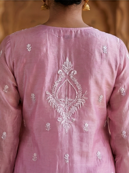 Begum Mulchanderi Readymade Suit Set
