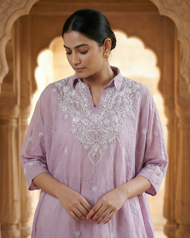 Mulchanderi Kaftan
