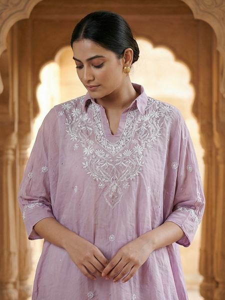 Mulchanderi Kaftan