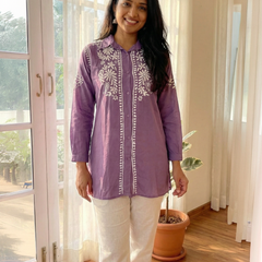 Purple Modal Shirt