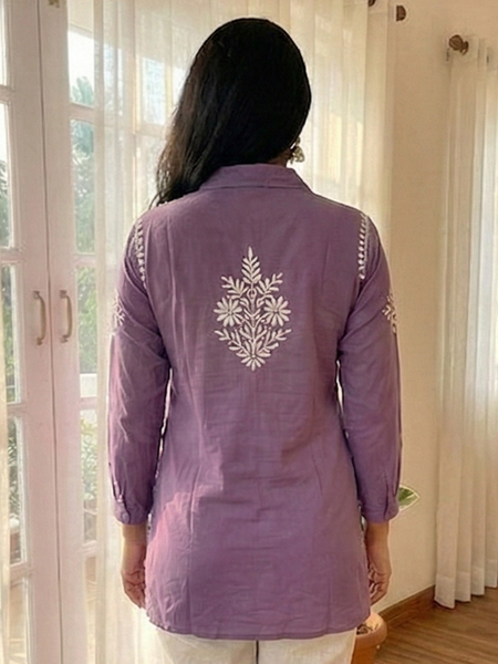 Purple Modal Shirt