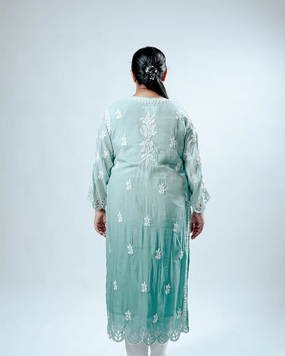 Muslin Cutwork Kurta