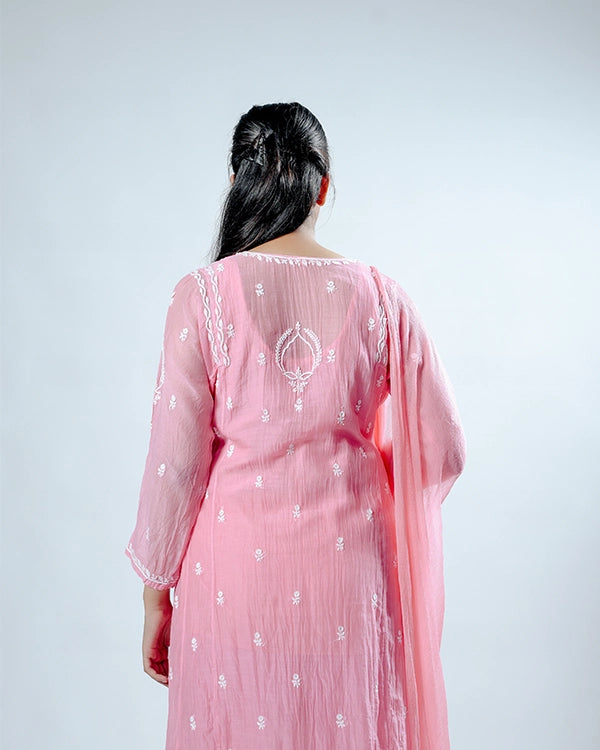 Begum Mulchanderi Readymade Suit Set