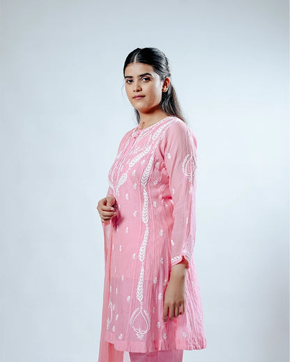 Begum Mulchanderi Readymade Suit Set