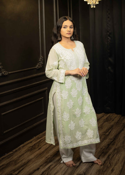 Cotton Chikankari Kurta