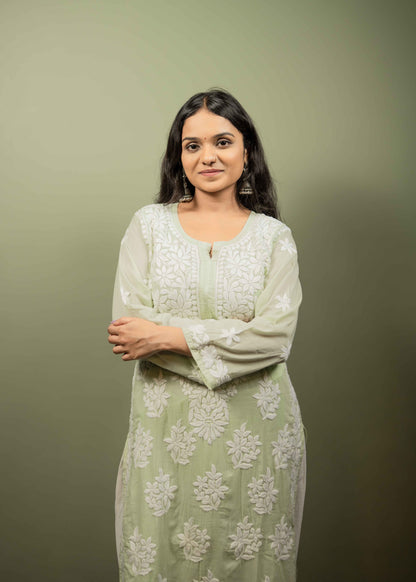 Cotton Chikankari Kurta
