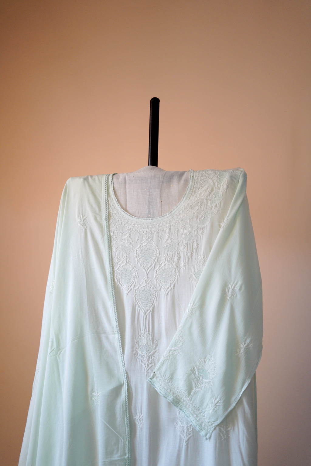 Pantone Canary Green Pure Cotton Suit Set