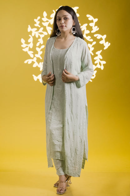 Green 3-Piece Suit Set