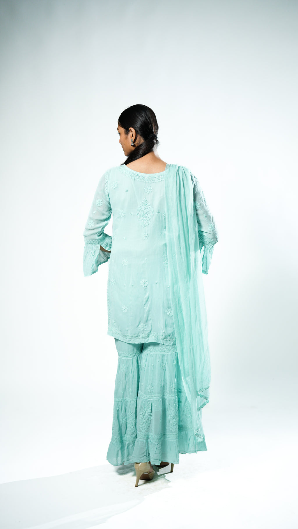 Garara set (Aqua Blue)