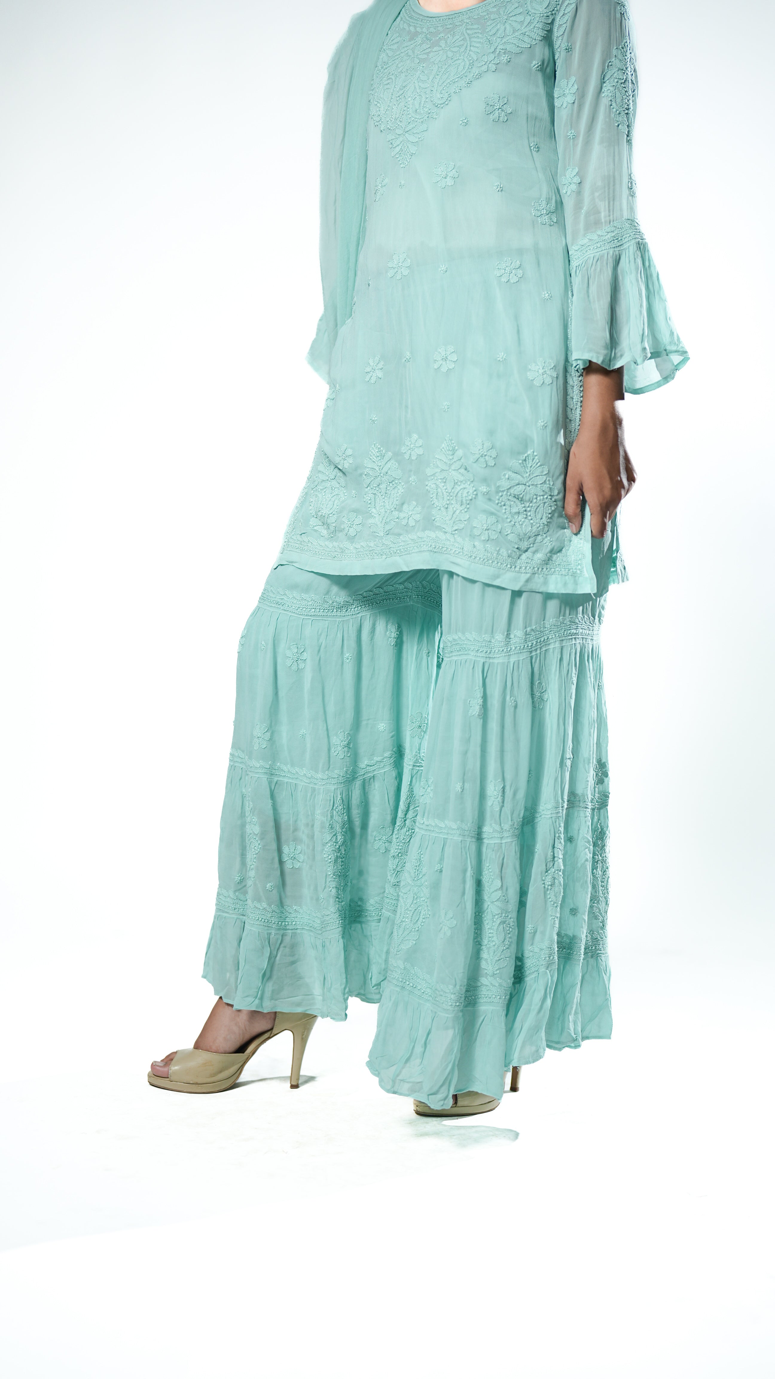 Garara set (Aqua Blue)