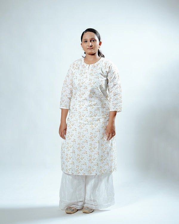 Cotton Bloom Kurti