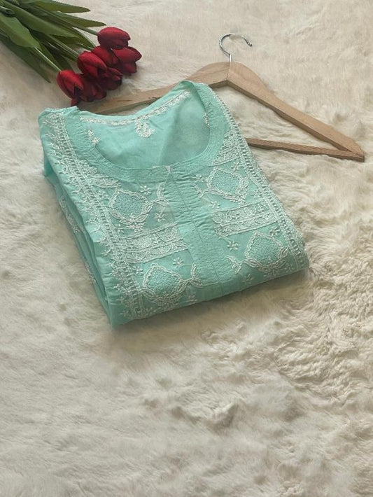 Cotton Chikankari Kurta