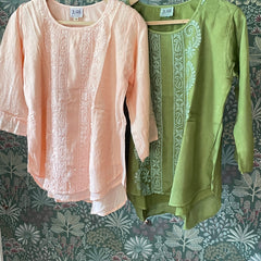 Seashell Muslin Top - Shirt