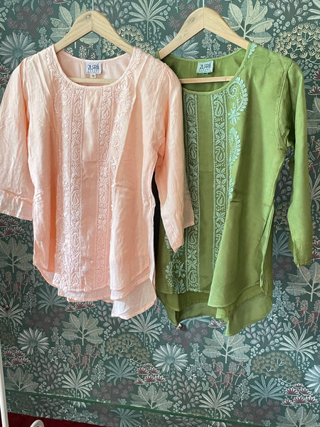 Seashell Muslin Top - Shirt