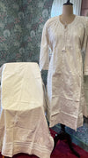 Semistitched Cotton Suit Set