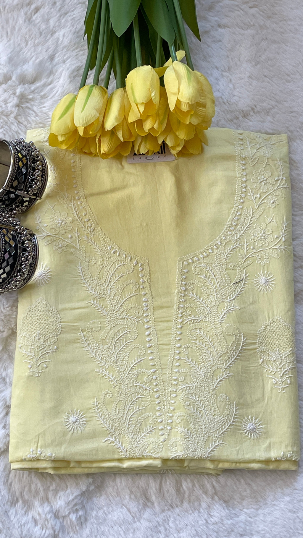 Pure Cotton Chikankari Suit Set