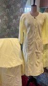 Pure Cotton Chikankari Suit Set