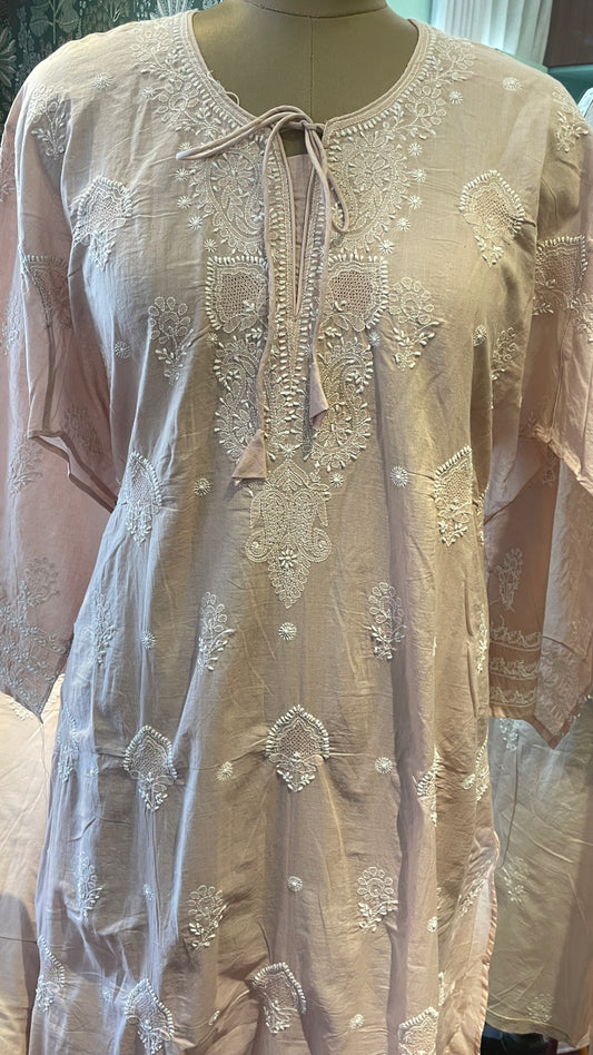 Pure Cotton Chikankari Suit Set