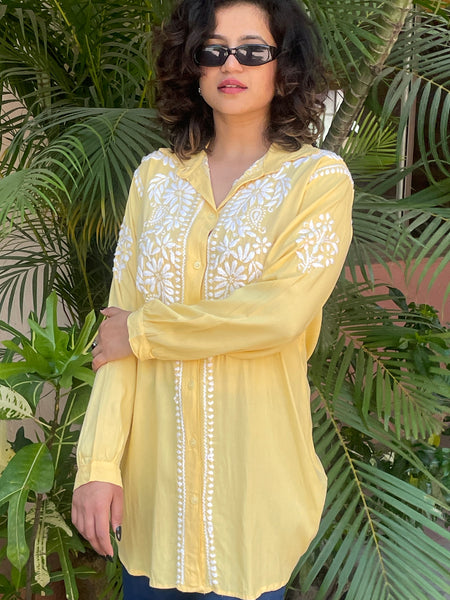 Yellow Modal Shirt