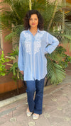 Light Blue Modal Shirt