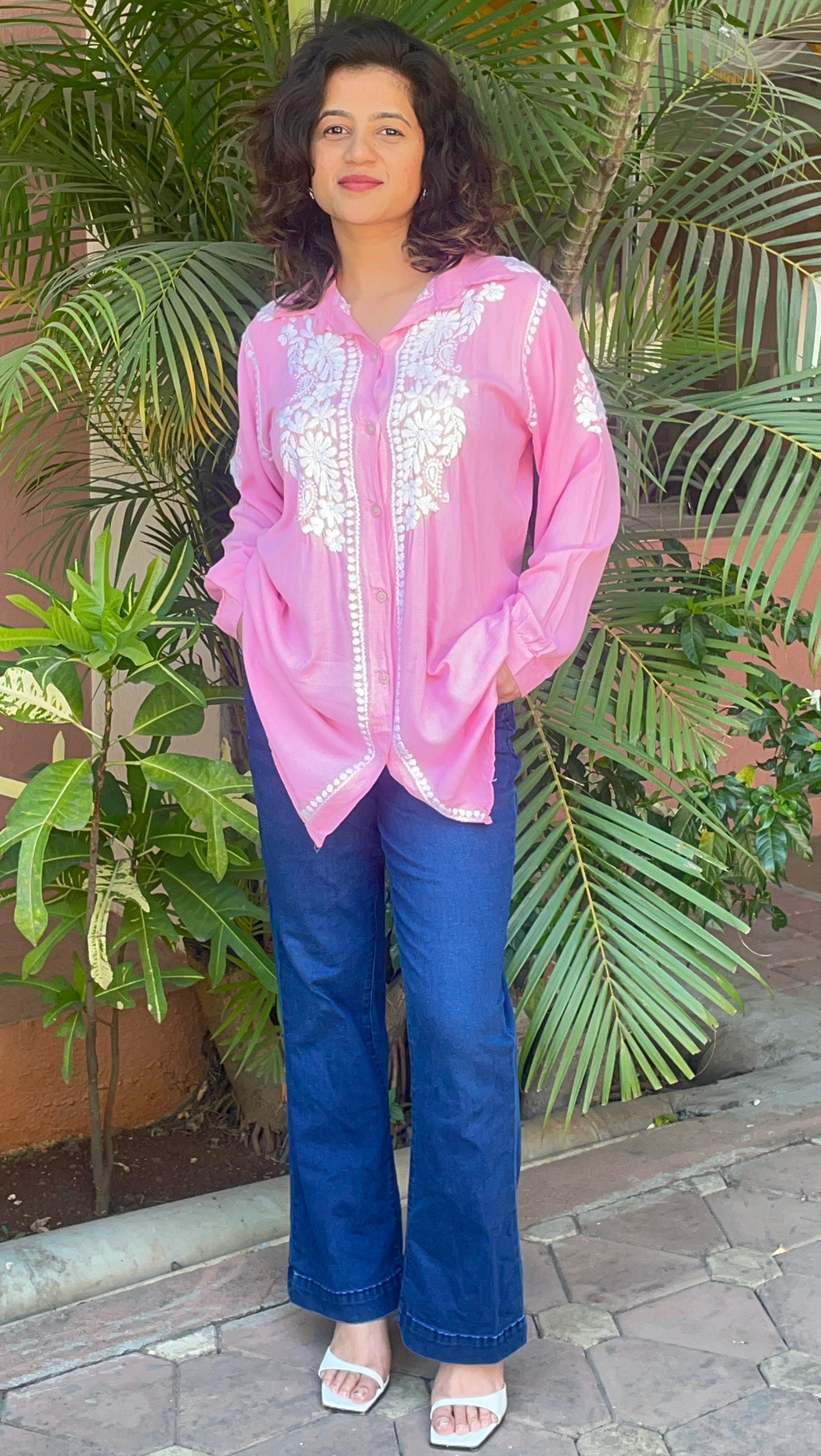Pink Modal Shirt