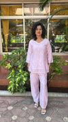 Cotton Chanderi Co-ord Set