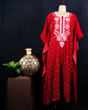 Velvet Red Kaftan