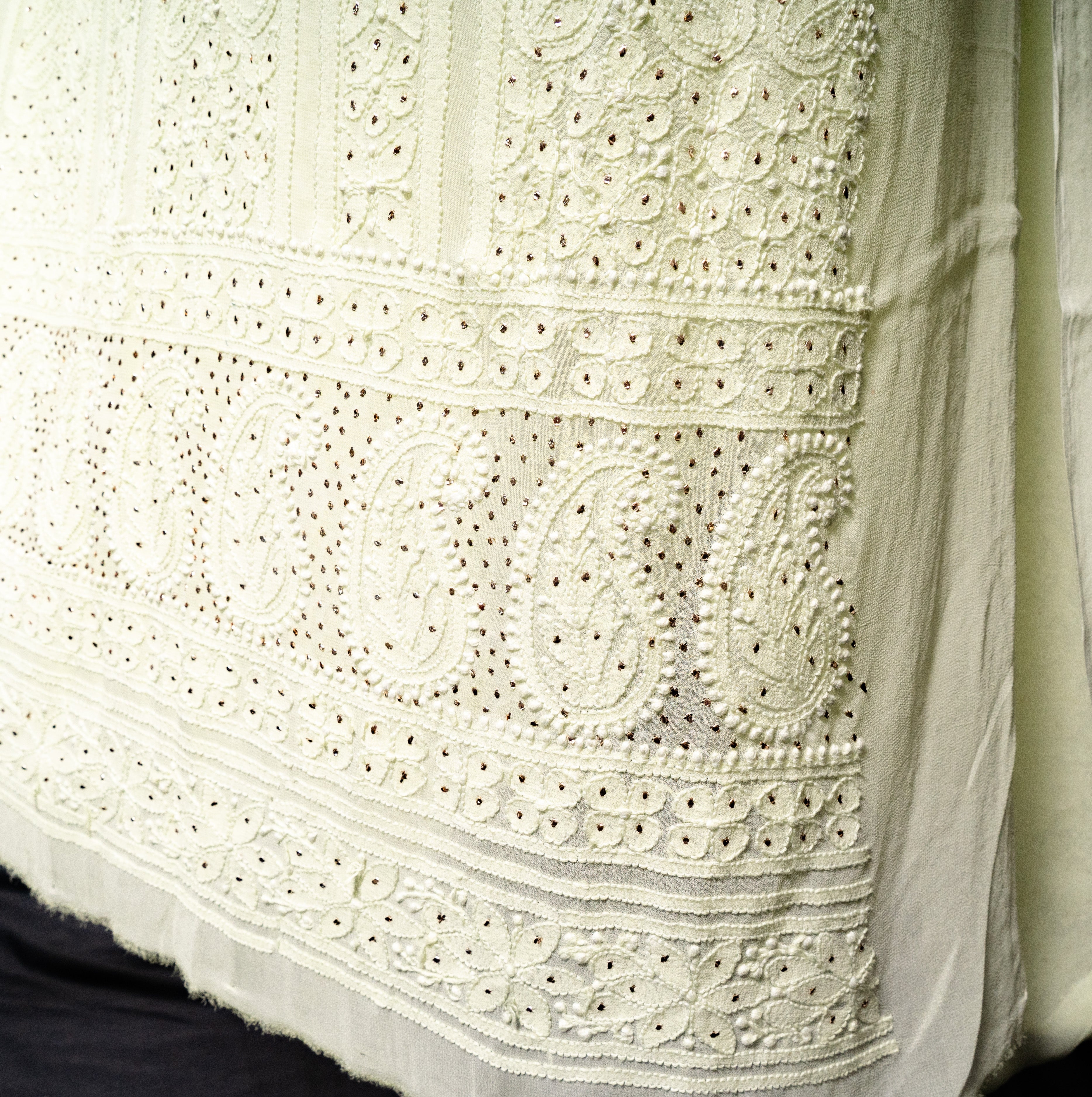 Lemon Yellow Chikankari Suit Set