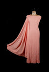 Peach Amber Chikanakri Suit Set
