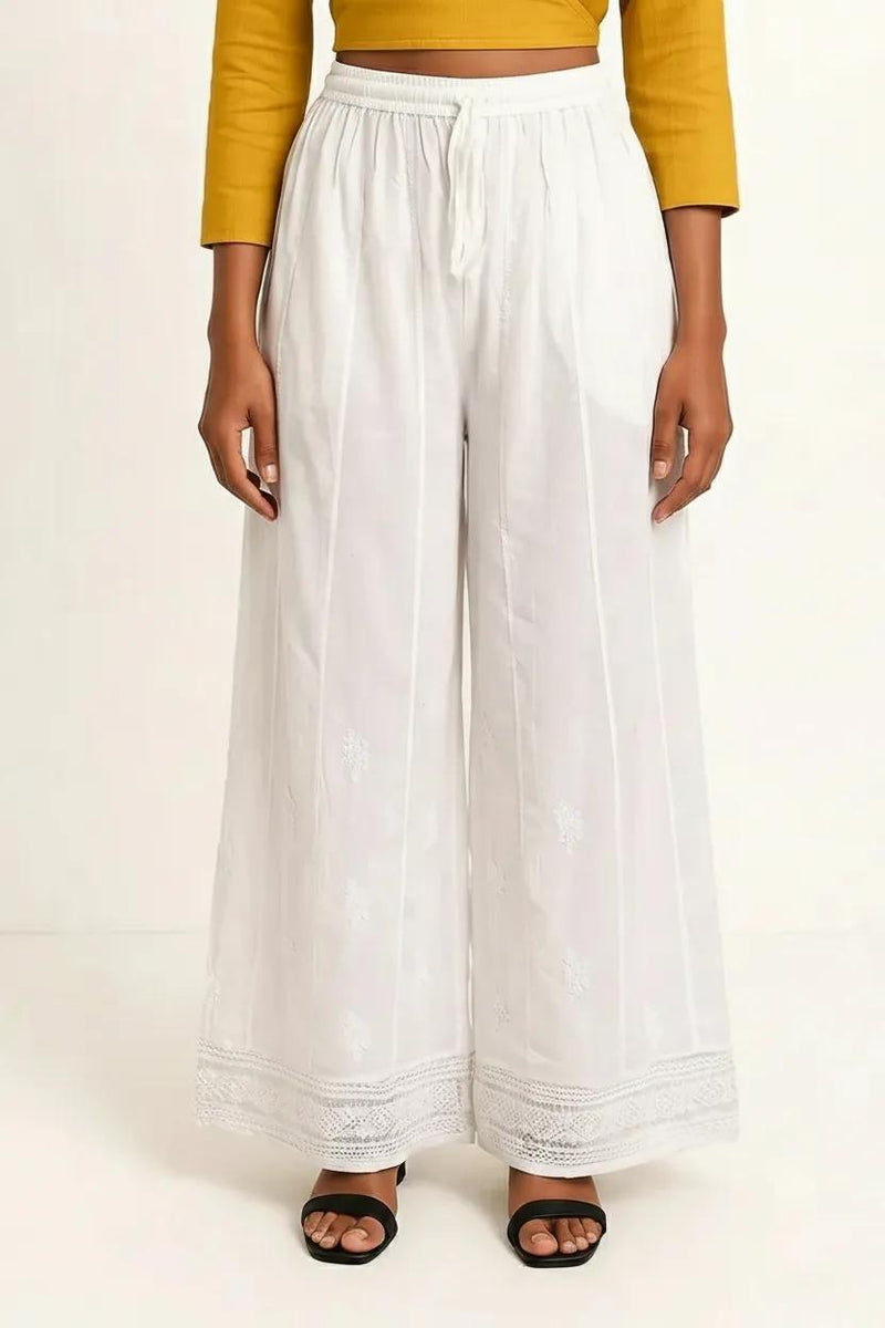 Muslin Palazzo Pant With Lining