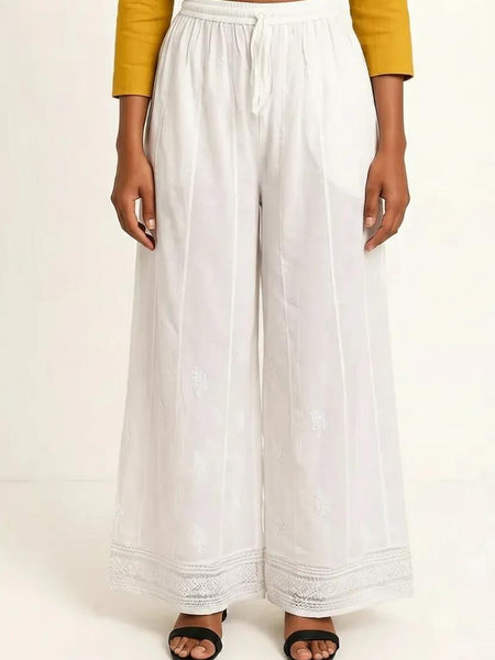 Muslin Palazzo Pant With Lining