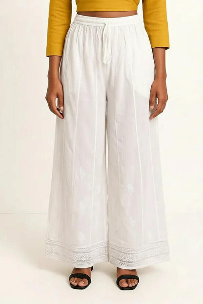 Muslin Palazzo Pant With Lining