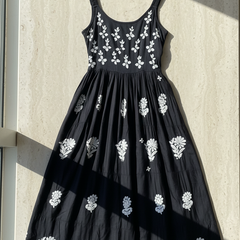 Readymade Modal Satin Black Dress