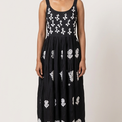 Readymade Modal Satin Black Dress