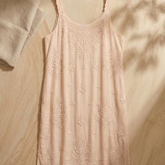 Royale Beige Muslin Sleeveless Kurta